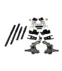 BELLTECH LOWERING KITS  1997-2000 Chevrolet Silverado/Sierra 3/4 Ton & 1 Ton (Crew Cab/Dually) 3" F/4" R drop W/ Nitro Drop II Shocks