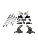 BELLTECH LOWERING KITS  1989-1996 Chevrolet Silverado/Sierra 3/4 Ton & 1 Ton (Ext/Crew Cab) 3" F/4" R drop W/ Street Performance Shocks