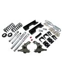 BELLTECH LOWERING KITS  1989-1996 Chevrolet Silverado/Sierra 3/4 Ton & 1 Ton (Ext/Crew Cab) 4" or 5" F/8" R drop W/ Street Performance Shocks