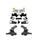BELLTECH LOWERING KITS  1988- Chevrolet Silverado/Sierra C3500 (Ext Cab, Dually) 3" F/4" R drop W/O Shocks