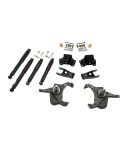 BELLTECH LOWERING KITS  1975-1991 Chevrolet Silverado C30 1 Ton (Crew Cab & Dually Only) 3" F/4" R drop W/ Nitro Drop II Shocks