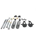 BELLTECH LOWERING KITS  2007-2014 Chevrolet Tahoe/Suburban/Yukon (w/out Factory Autoride, 2WD/4WD) 2" F/3" or 4" R drop W/ Street Performance Shocks