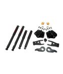 BELLTECH LOWERING KITS  1995-1999 Chevrolet Tahoe/Yukon (4DR) 92-94 Chevrolet Blazer (4DR) 1" or 3" F/3" R drop W/ Nitro Drop II Shocks