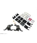 BELLTECH LOWERING KITS  1995-2002 Chevrolet Astro/Safari (2WD, w/ Factory Steel Leaf) 2" F/3.5" R drop W/O Shocks