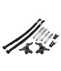 BELLTECH LOWERING KITS  1992-1999 Chevrolet Suburban (2WD) 2" F/4" R drop W/ Street Performance Shocks