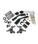 BELLTECH LOWERING KITS  1992-1994 Chevrolet Suburban (2WD, 3/4 Ton 6 Lug) 4" or 5" F/7" R drop W/O Shocks