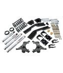 BELLTECH LOWERING KITS  1992-1994 Chevrolet Suburban (2WD, 3/4 Ton 6 Lug) 4" or 5" F/7" R drop W/ Street Performance Shocks