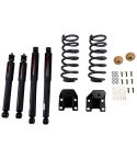 BELLTECH LOWERING KITS  1989-1997 Ford Ranger (Std/Ext Cab) 2" F/2" R drop W/ Nitro Drop II Shocks