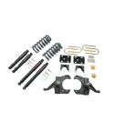 BELLTECH LOWERING KITS  1973-1987 Chevrolet Blazer/Jimmy (1 Rotor) 4" F/6" R drop W/ Nitro Drop II Shocks