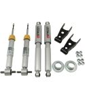 BELLTECH LOWERING KITS  2014-2018 Chevrolet Silverado/Sierra (All Cabs) 2wd +1" to -2" F/2" or 3" R Drop W/ Street Performance Shocks