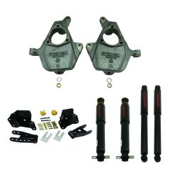 BELLTECH LOWERING KITS  1999-2006 Chevrolet Silverado/Sierra (Std Cab) 2" F/4" R drop W/ Nitro Drop II Shocks