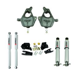 BELLTECH LOWERING KITS  1999-2006 Chevrolet Silverado/Sierra (Std Cab) 2" F/4" R drop W/ Street Performance Shocks
