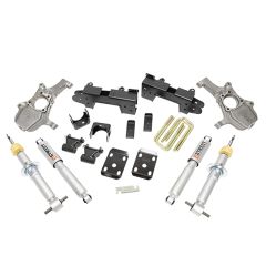 BELLTECH LOWERING KITS  2019-2020 Silverado / Sierra (Dbl / Crew cab / Short bed) 2"-4" F / 6" R 4x4