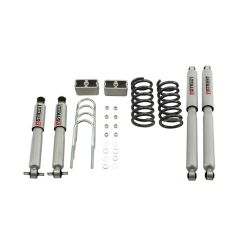 BELLTECH LOWERING KITS 1983-1997 Mitsubishi Mighty Max 2.5" F/3"R drop W/ Street Performance Shocks