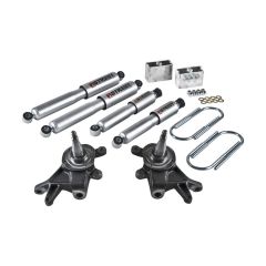 BELLTECH LOWERING KITS  1983-1997 Nissan Pickup & Hardbody 2" F/3" R drop W/ Street Performance Shocks