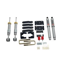 BELLTECH LOWERING KITS  2007-2018 Toyota Tundra V8 only ((All Cabs): except TRD) +2" to -2" F/4" R drop W/ Street Performance Shocks