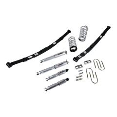 BELLTECH LOWERING KITS 1982-2004 Chevrolet S10/S15 Pickup, 4 cyl. (Ext Cab & Std Cab) 2" or 3" F/4" R drop W/ Street Performance Shocks