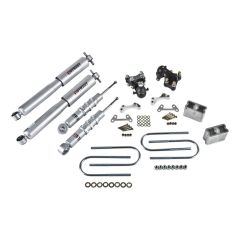 BELLTECH LOWERING KITS  2004-2012 Chevrolet Colorado/Canyon (Ext Cab & Std Cab) Z85 suspension 2" F/3" R drop W/ Street Performance Shocks