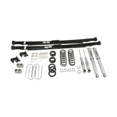 BELLTECH LOWERING KITS 2004-2012 Chevrolet Colorado/Canyon (Std Cab) Z85 suspension 3" or 4" F/5" R drop W/ Street Performance Shocks