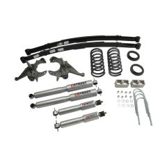 BELLTECH LOWERING KITS  1982-2004 Chevrolet S10/S15 Pickup 4&6 cyl. (Std Cab) 83-94 Chevrolet Blazer/Jimmy 4&6 cyl. 4" or 5" F/5" R drop W/ Street Performance Shocks