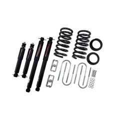 BELLTECH LOWERING KITS  1982-2004 Chevrolet S10/S15 Pickup 4&6 cyl. (Ext Cab) 2" or 3" F/3" R drop W/ Nitro Drop II Shocks