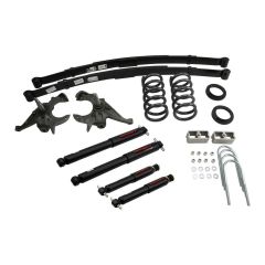 BELLTECH LOWERING KITS  1994-2004 Chevrolet S10/S15 Pickup 6 cyl. (Std Cab) 4" or 5" F/5" R W/ Nitro Drop II Shocks