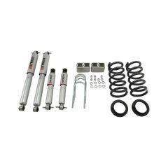 BELLTECH LOWERING KITS  1994-2004 Chevrolet S10/S15 Pickup 6 cyl. (Ext Cab) 2" or 3" F/3" R drop W/ Street Performance Shocks