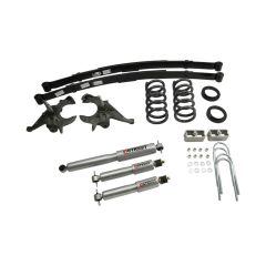 BELLTECH LOWERING KITS  1994-2004 Chevrolet S10/S15 Pickup 6 cyl. (Ext Cab) 4" or 5" F/5" R drop W/ Street Performance Shocks