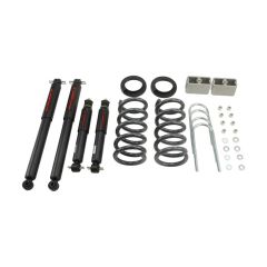 BELLTECH LOWERING KITS  1982-2004 Chevrolet S10/S15 Pickup 4&6 cyl. (Std Cab) 83-97 Chevrolet Blazer/Jimmy 4&6 cyl. 2" or 3" F/3" R drop W/ Nitro Drop II Shocks
