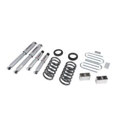 BELLTECH LOWERING KITS  1982-2004 Chevrolet S10/S15 Pickup 4&6 cyl. (Std Cab) 83-97 Chevrolet Blazer/Jimmy 4&6 cyl. 2" or 3" F/3" R drop W/ Street Performance Shocks
