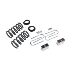 BELLTECH LOWERING KITS  1994-2004 Chevrolet S10/S15 Pickup 6 cyl. (Std Cab) 95-97 Chevrolet Blazer/Jimmy 6 cyl. 2" or 3" F/3" R drop W/O Shocks