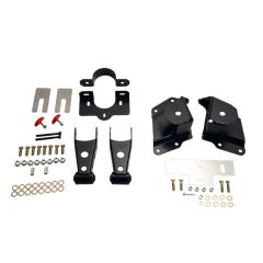 BELLTECH SHACKLE AND HANGER KIT 1999-2006 Chevrolet Silverado/Sierra 1500 Ext Cab Short bed Only 4" Rear Drop