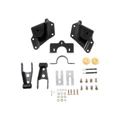 BELLTECH SHACKLE AND HANGER KIT 1999-2006 Chevrolet Silverado/Sierra 1500 Ext Cab Short bed Only 3" Rear Drop