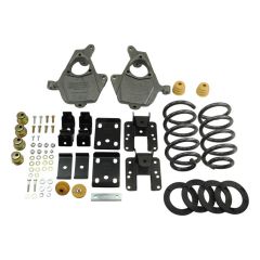 BELLTECH LOWERING KITS  2007-2013 Chevrolet Silverado/Sierra (Ext Cab & Crew Cab) 3" or 4" F/5" or 6" R drop W/O Shocks