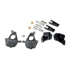 BELLTECH LOWERING KITS  2005-2006 Chevrolet Silverado/Sierra (Std Cab, w/ Factory Front Torsion bar) 2" F/4" R drop W/O Shocks