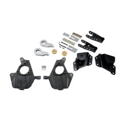 BELLTECH LOWERING KITS 2005-2006 Chevrolet Silverado/Sierra (Std Cab, w/ Factory Front Torsion bar) 3" or 4" F/4" R drop W/O Shocks