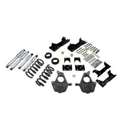 BELLTECH LOWERING KITS  2001-2006 Chevrolet Silverado/Sierra (Std Cab) 4" or 5" F/6" R drop W/ Street Performance Shocks