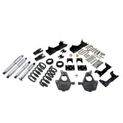 BELLTECH LOWERING KITS 1999-2000 Chevrolet Silverado/Sierra (Std Cab) 4" or 5" F/6" or 7" R W/ Street Performance Shocks