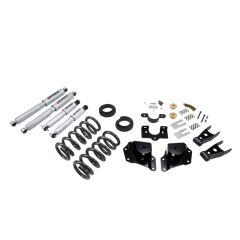 BELLTECH LOWERING KITS  1999-2006 Chevrolet Silverado/Sierra (Ext Cab) 2" or 3" F/4" R drop W/ Street Performance Shocks