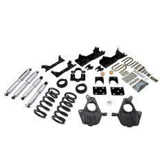 BELLTECH LOWERING KITS 2001-2006 Chevrolet Silverado/Sierra (Ext Cab) 4" or 5" F/6" R drop W/ Street Performance Shocks