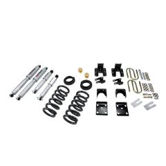 BELLTECH LOWERING KITS  2004-2006 Chevrolet Silverado/Sierra (Crew Cab 4DR) 3" F/4" or 5" R drop W/ Street Performance Shocks