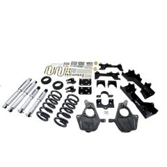 BELLTECH LOWERING KITS 1999-2000 Chevrolet Silverado/Sierra (Ext Cab) 4" or 5" F/6" R drop W/ Street Performance Shocks
