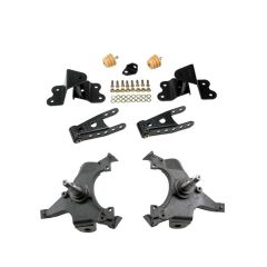 BELLTECH LOWERING KITS  1992-1998 Chevrolet Silverado/Sierra C1500 (Std Cab, ext 454 SS) 2" F/4" R drop W/O Shocks