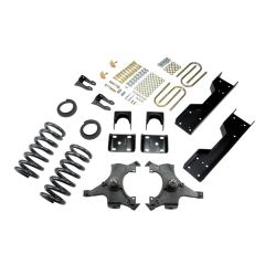 BELLTECH LOWERING KITS  1992-1998 Chevrolet Silverado/Sierra C1500 (Std Cab, ext 454 SS) 4" or 5" F/6" R drop W/O Shocks