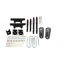 BELLTECH LOWERING KITS  1973-1987 Chevrolet C10 (1" Rotor) 4" F/6" R drop W/ Nitro Drop II Shocks