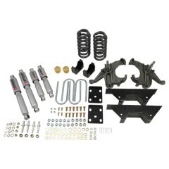 BELLTECH LOWERING KITS  1973-1987 Chevrolet C10 (1" Rotor) 4" F/6" R drop W/ Street Performance Shocks