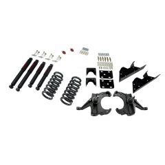 BELLTECH LOWERING KITS  1973-1987 Chevrolet C10 (1 1/4" Rotor) 4" F/6" R drop W/ Nitro Drop II Shocks