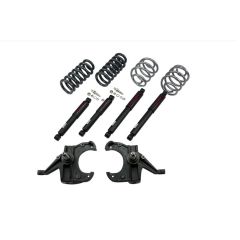 BELLTECH LOWERING KITS  1971-1972 Chevrolet C10 4" F/5" R drop W/ Nitro Drop II Shocks