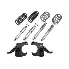 BELLTECH LOWERING KITS  1971-1972 Chevrolet C10 4" F/5" R drop W/ Street Performance Shocks