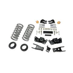 BELLTECH LOWERING KITS 1997-2000 Chevrolet Silverado/Sierra 3/4 Ton & 1 Ton (Crew Cab/Dually) 1" or 2" F/4" R drop W/O Shocks